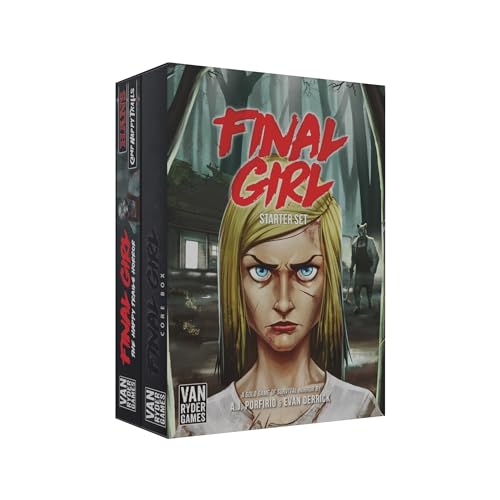 Photo 1 of Final Girl: Starter Set - Core Box & Happy Trails Feature Film - 1 Player Board Game for Solo Play - 20-60 Minutes of Gameplay - for Teens and Adults Ages 14+ - English Version - by Van Ryder Games