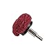 ZFE 7Pcs Medium Grit Mounted Sanding Mop / Polishing Pad For Metal Aluminum,Stainles Steel,Chrome,Jewelry,Wood,Plastic,Ceramic,Glass,etc