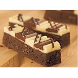 The Original CakerieTriple Chocolate Chunk Brownie Dessert Bar -- 2 per case.