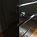 BabyKeeps Child Safety Locks - Latches to Baby Proof Cabinets, Drawers, Appliances - No Drilling - Plus Extra 3M Adhesive Included - Adjustable Length (Black)