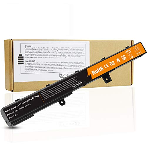 Laptop Battery for Asus X551 X551C X551CA X551M X551MA Series A41 D550 0B110-00250100 A31N1319 A41N1308 (Extended Performance Battery)