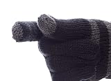 Striped Winter Glove with Touchscreen Fingertips