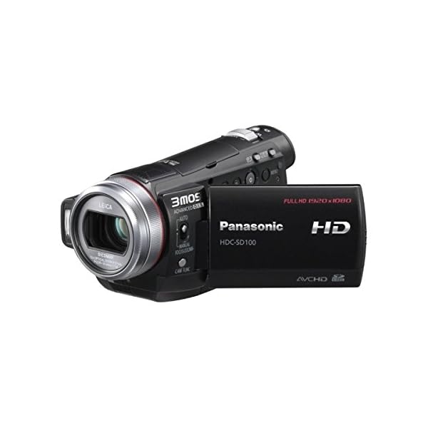 Panasonic HDC-SD 100 EGK Full HD Flash-Camcorder (SD/SDHC, 12-fach opt. Zoom, 2.7 Zoll LCD-Display, Bildstabilisator… – Bild 4