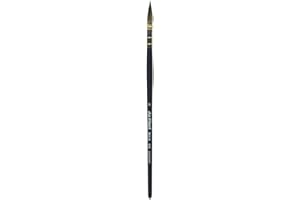 DA VINCI BRUSHES da Vinci Watercolor Series 438 CosmoTop Mix B Paint Brush, Quill Synthetic/Natural Mix, Size 0