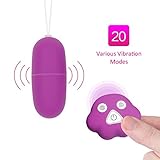 King Love Vibrating Egg with Wireless Remote Control 20 Modes Penguin Vibrator for Women