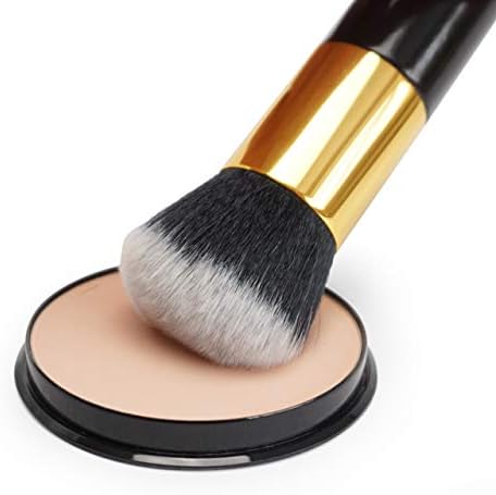 Jaydam Single Powder Brush Expert Makeup Brush Soft Brush Durable and Portable for Foundation Blusher Bronzer Mineral Makeup Profession Makeup