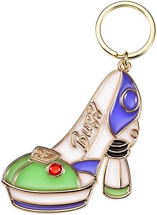 Amazon ディズニーストア 公式 キーホルダー キーチェーン バズ ライトイヤー シューズ Pixar Collection Disney ディズニー キーホルダー チェーン