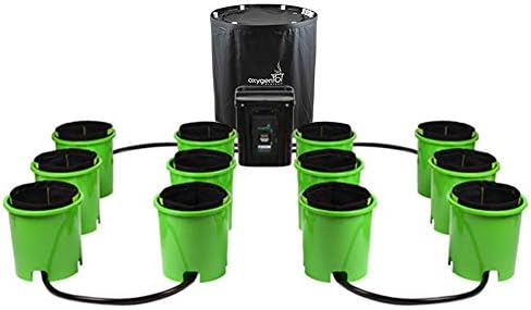 Oxygen Pot Systems 12 Site XL Super-Flow - (Analog Controller)- 60 Gallon Reservoir
