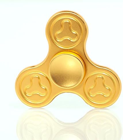 Zen Spinz Fidget Spinner I Pro Bundle I Metal Spinner I High Speed Si3N4 Ceramic Hybrid Bearings I 3 – 6 Minute I Spinner Prime EDC ADHD Stress Relief Toy I BONUS Leather Pouch &amp; Round Metal Gift Box