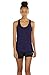 icyzone Workout Tank Tops for Women – Racerback Athletic Yoga Tops, Running Exercise Gym Shirts(Pack of 3)(XL, Royal Blue/Purple/Charcoal)thumb 3