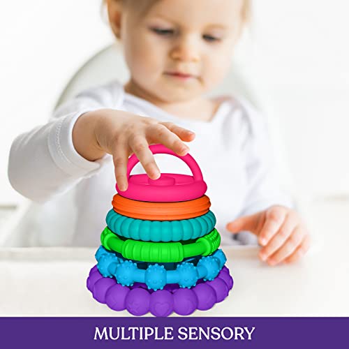 Stacking Silicone Stacking Toy Premium Stacking Toys for Teething