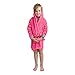 Izzy & Roo Pink Dinosaur Hooded Bathrobe for Girls (3-6 Years)