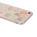 CMEKA Slim Fit iPhone 8 Case Bling Glitter Sparkle Space Planet Stars Moon Embedded Slippy Ultra Thin Flexible Soft TPU Protecive Phone Case Cover Compatible with Apple iPhone 7/8 (Clear)