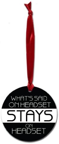 What's Said On Headset Stage Manager Ornament