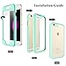 iPhone 6S Case, iPhone 6 Case, Style4U Slim Shock Absorbent Scratch Resistant Full Body Protection Hybrid Armor Defender Case for Apple iPhone 6S / 6 with 1 Stylus [Mint Green]