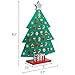 ATDAWN Countdown to Christmas Wooden Advent Calendar, Christmas Tree Countdown