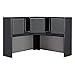 Bush Business Furniture Series A Collection 48W Corner Hutch in White Spectrum