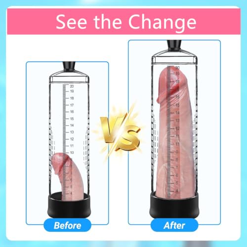 Men's Growth Pump with Strong Suction Vacuum Pump with ED Screen Powerful photo 9
