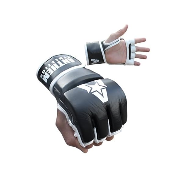 Anthem Athletics Predator MMA Gloves - Training, Kickboxing, 100% Highest Grade Leather