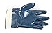 Better Grip BG105NITRILE-12 Heavy Duty Premium Nitrile Rubber Fully Coated Gloves with Safety Cuffs, Smooth, Blue, Chemical Resistant, Large (12 Pair)