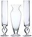 Lillian Rose Glass Unity Sand Vase Set, Clear
