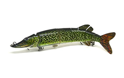 8 Inches Pike Muskie Fishing Bait Swimbait Lure Life Like | Desertcart  Cayman Islands
