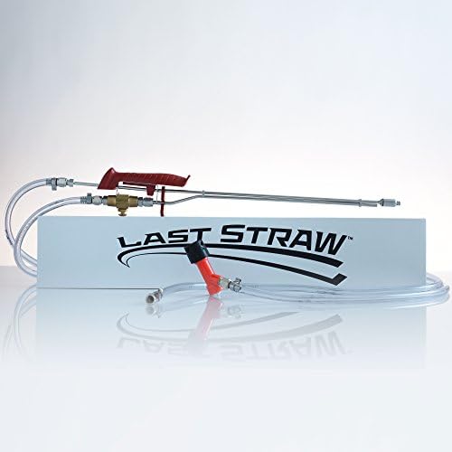 The Last Straw Stainless Steel Bottle Filler for Bottling Keg Beer - One-Handed Operation - Available for Ball Lock or Pin Lock Corney Kegs (Pin-Lock, Stainless Steel)