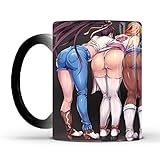 TYYW Mug, 350mL Sexy Funny Butt Mug Cartoon Anime