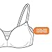Warner's Women's No Side Effects Underarm-Smoothing Comfort Wireless Lightly Lined T-Shirt Bra 1056, Toasted Almond, 36C