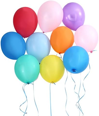 Maddott Assorted Color Party Balloons 12 Inches, 200 pc, for Parties, Wedding, Birthday, Decoration