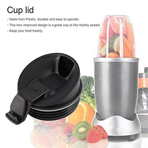 Universal 160Z Blender Flip Top To-go Seal Cup Lid Replacement Part Accessories Compatible with Nutri Ninja BL740 BL770 BL771 BL773CO BL810 BL820 BL830 Kangkangk