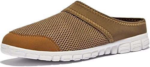 KENSBUY Men's Breathable Summer Mesh Sneakers Leisure Closed Toe Slippers