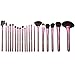 ACEVIVI Professional 20pcs Makeup Brush Set Eyeshadow Lip Foundation Concealer Cosmetic with Storage Pouch
