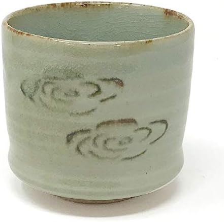 茶道具 抹茶茶碗 京焼 原知造 鉄絵筒茶碗 X Z 抹茶椀 ラッピング無料 抹茶碗 ほんぢ園 和食器 茶道 茶わん