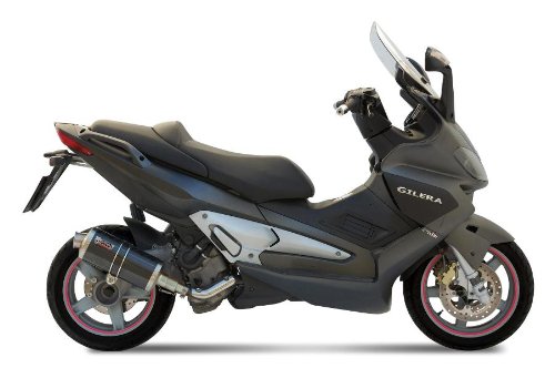 G.001.LE Mivv Exhaust Muffler Oval Carbon Fiber Fuoco 500 2010