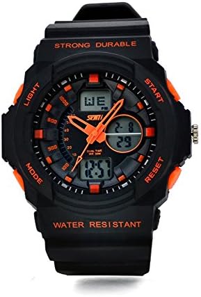 Waterproof Unisex Digital Watch - Dual LED Display Watch / Night Vision Watch / Sports Wrist Watchs