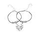 Infinity Collection Mother Daughter Bracelets (2pcs) -Mother Daughter Jewelry, Love Between A Mother and Daughter is Forever, Mother's Day Gift, Gift for Mom