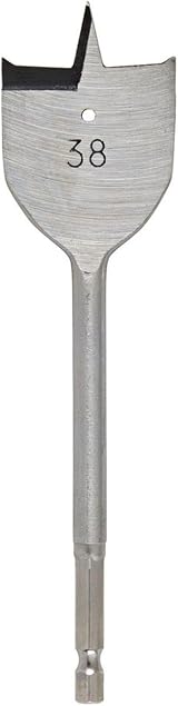 Draper Expert 38.0mm Flat Wood Bit 38 mm Blue view 3