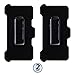 WallSkiN 2 Pack Replacement Belt Clip Holster for Apple iPhone 5, 5S, 5C, SE 2016 (1st Gen) OtterBox Defender Series Case | Clip for Belt Holder (Case Not Included)
