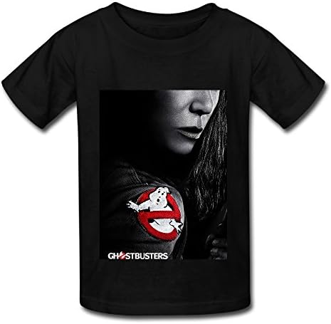 Sci-fi Movie Ghostbusters Kristen Wiig Poster Black T Shirt For Big Boys'Girls'