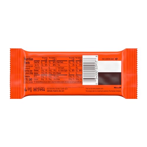 REESE’S BIG CUP WITH PUFFS CEREAL MILK CHOCOLATE KING SIZE PEANUT BUTTER CUPS, CANDY PACK, 2.4 OZ