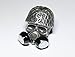 Biohazard Gas Mask Skull Paracord Bead Twin Pack