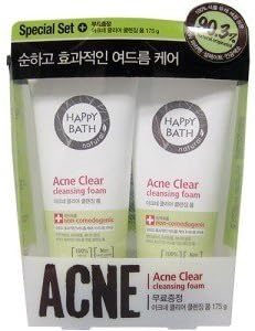 Happy Bath Acne Clear Cleansing Foam 2ea (175g + 175g)
