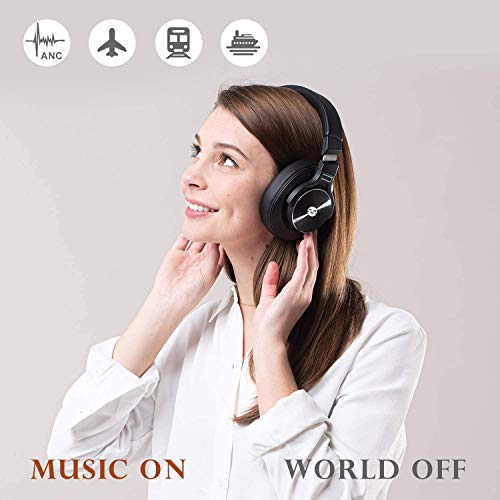 ایگرد | قیمت و خرید LOTUZE NC75 Pro Active Noise Cancelling Headphones with  Microphone Deep Bass Wireless Headphones Over Ear, Comfortable Protein  Earpads, High-Fidelity Audio, 40 Hours Playtime for Travel/Work, Black