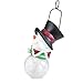 Snowman Solar Lamp
