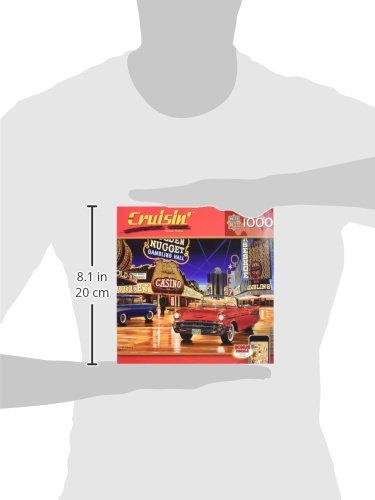 MasterPieces Cruisin' Gamblin' Man - Chevy Convertible 1000 Piece Jigsaw Puzzle by Hiroaki Shioya