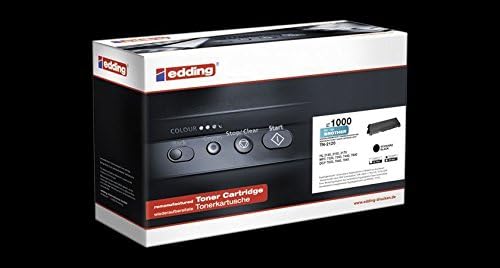 Edding Toner 2 x 1000 Equivalent to Brother TN-2120 Black - 2.600 Pages, Standard - Image 3