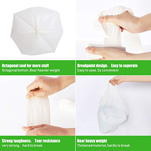 Compostable Trash Bags, 5 Gallon, 20L, Extra Thick,Biodegradable