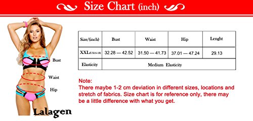 Lalagen-Womens-Lace-Sheer-Strappy-Deep-V-Neck-Sexy-Plus-Size-Lingerie-Set