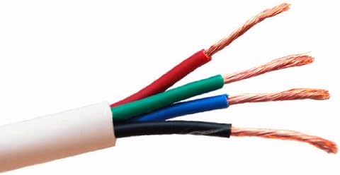 105 Strand 14/4 Awg 500FT Outdoor/Indoor Direct Burial Speaker Wire/Cable DB and CL3 in Wall Rated